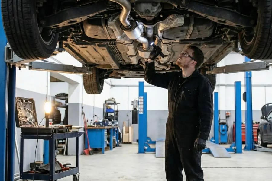 Popravka auspuha — Du Mobil Brothers, auto servis Bačka Topola