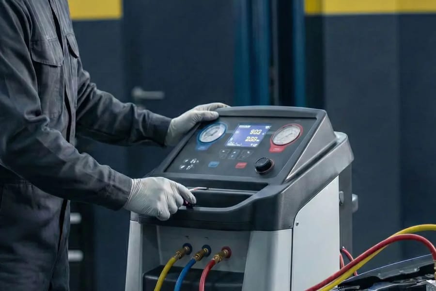 Klima servis (Dopuna freona) — Du Mobil Brothers, auto servis Bačka Topola